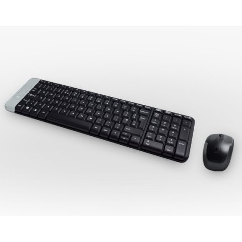 Teclado Y Mouse Logitech Wireless Mk220 P n 920-003158 Portugues