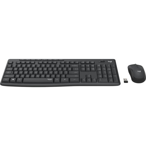 Teclado Y Mouse Logitech Wireless Mk295 Silent Color Grafito P n 920-009870 Portugues
