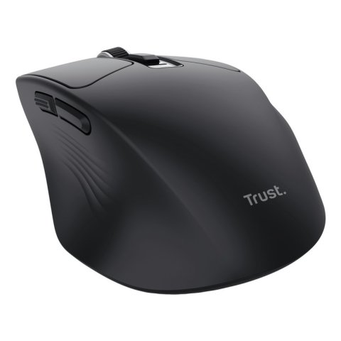 Mouse Trust Wireless Niven Bt 2.4ghz 7 Botones Silencioso 800-3200dpi Recargable Negro