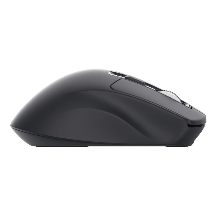 Mouse Trust Wireless Niven Bt 2.4ghz 7 Botones Silencioso 800-3200dpi Recargable Negro
