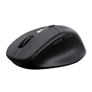 Mouse Trust Wireless Zevo Bt 2.4ghz 6 Botones 1200-3200dpi Recargable Color Negro. 2
