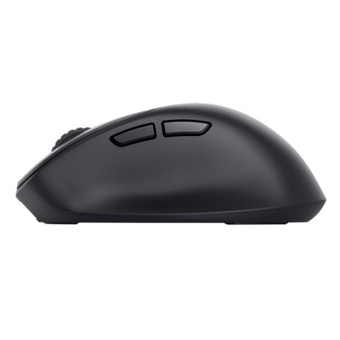 Mouse Trust Wireless Zevo Bt 2.4ghz 6 Botones 1200-3200dpi Recargable Color Negro.