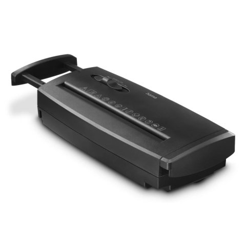 Destructora De Papel Hama Classic S60 Cabezal Adaptable Capacidad Corte 6 Hojas Color Negro