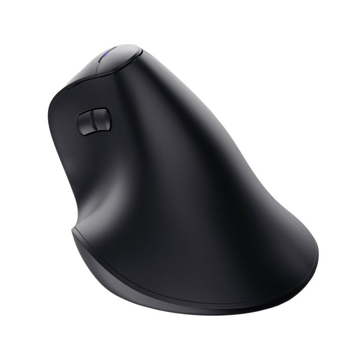 Mouse Trust Vyran Wireless Ergo 2400dpi 7 Botones Hyperscroll Multidevice Recargable Usb-c Negro