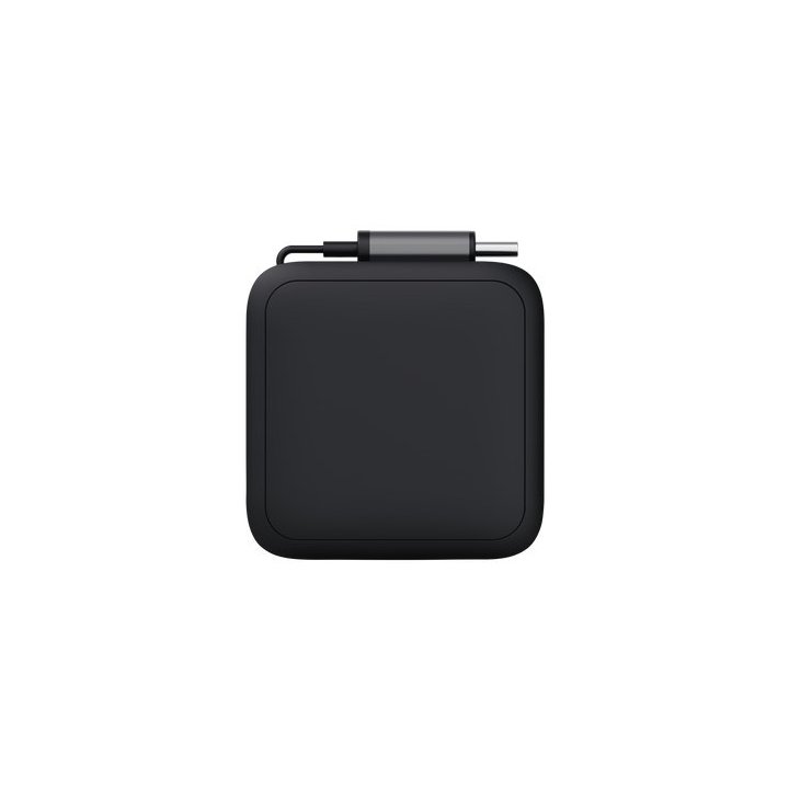 Cargador Usb-c Trust Maxo 65w Pd Cable Soldado Retractable 2xusb-c Negro