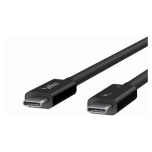 Cable Usb-c A Usb-c 1m Belkin Inz003 Thunderbolt-1 Black...