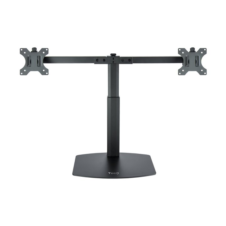 Soporte De Mesa Tooq Db1727tn-b 2 Pantalla 17"-27" Vesa 75x75 100x100 Negro