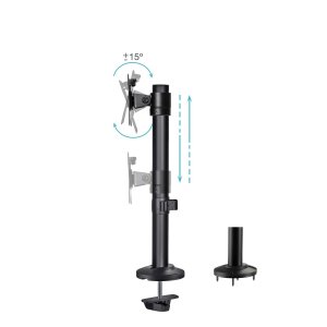 Soporte De Mesa Tooq Db1131tn-b 17"-32" Max 8kg Vesa Max. 100 100 Color Negro 2
