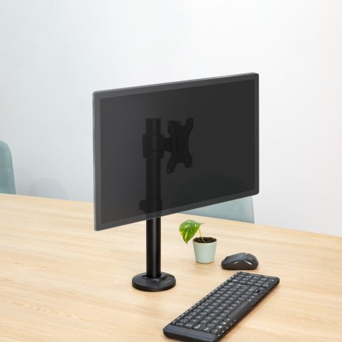 Soporte De Mesa Tooq Db1131tn-b 17"-32" Max 8kg Vesa Max. 100 100 Color Negro