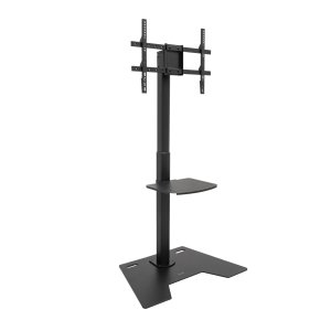 Soporte De Suelo Tooq Fs2284m-b 37"-86" Max 50kg Vesa 600x400 Color Negro