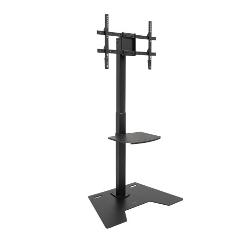 Soporte De Suelo Tooq Fs2284m-b 37"-86" Max 50kg Vesa 600x400 Color Negro