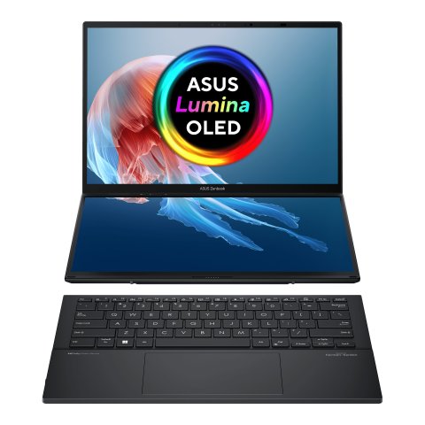 Portatil Asus Zenbook Duo Ux8406ma-ql396w 14"+14"tactil Oled Ultra9-285h 32gb 1tb Ssd W11