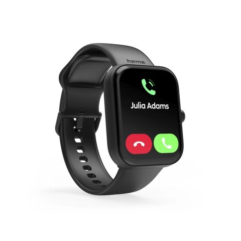 Smartwatch Hama 5000 Amoled 1.65" Ip68 Manos Libres Diferentes Sensores Negro