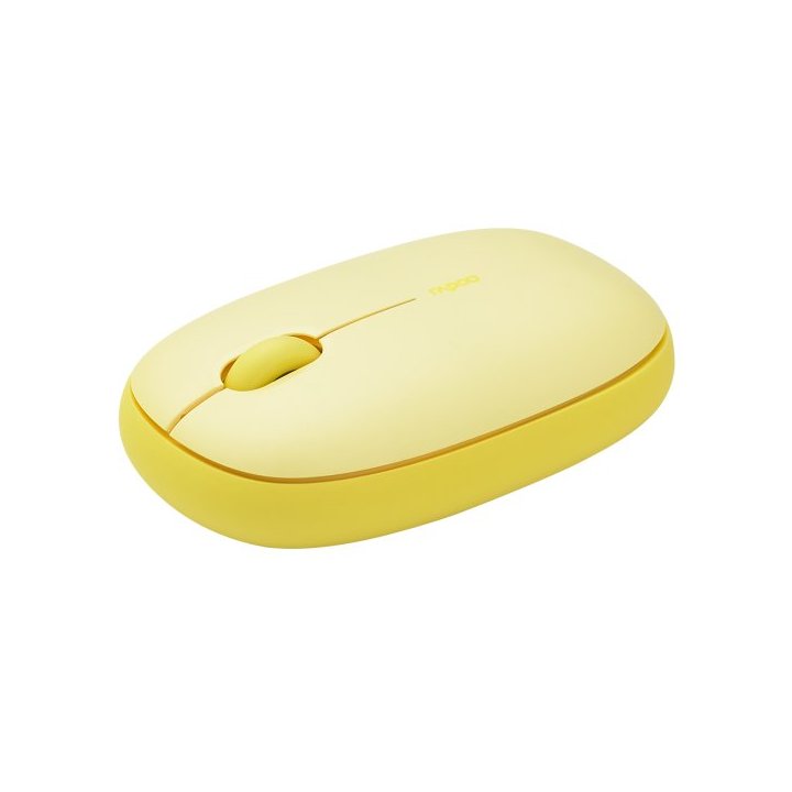 Mouse Rapoo Wireless Y Bluetooth M660 Silent 2.4g Ghz Bt 5.0 Usb 3.0 3 Botones 1300 Ppp Yellowmulti-mode