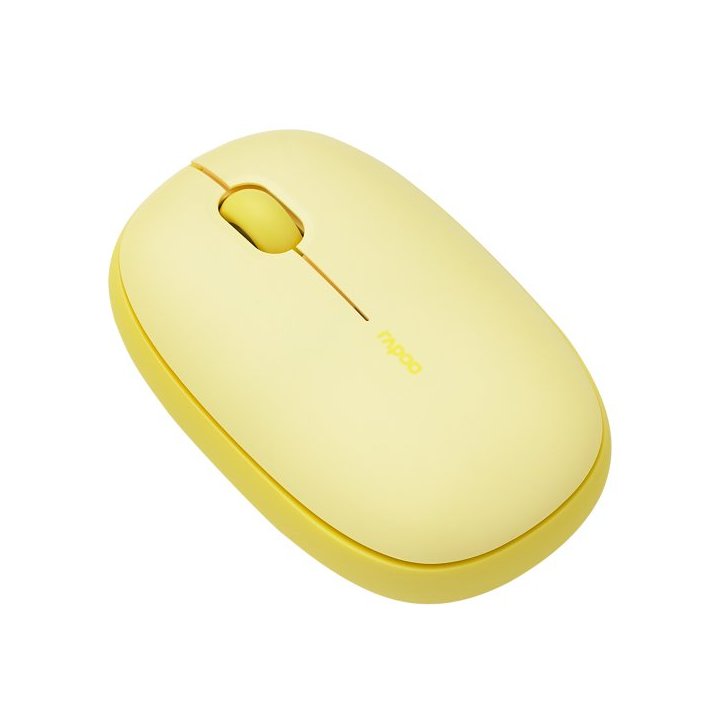 Mouse Rapoo Wireless Y Bluetooth M660 Silent 2.4g Ghz Bt 5.0 Usb 3.0 3 Botones 1300 Ppp Yellowmulti-mode