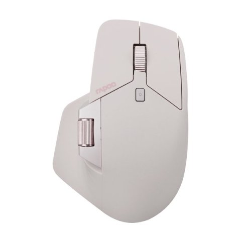 Mouse Rapoo Wireless Y Bluetooth Mt760l 2.4g Ghz Bt 4.0 10 Botones 4000 Ppp Carga Inalambricacolor Rosa Multimode
