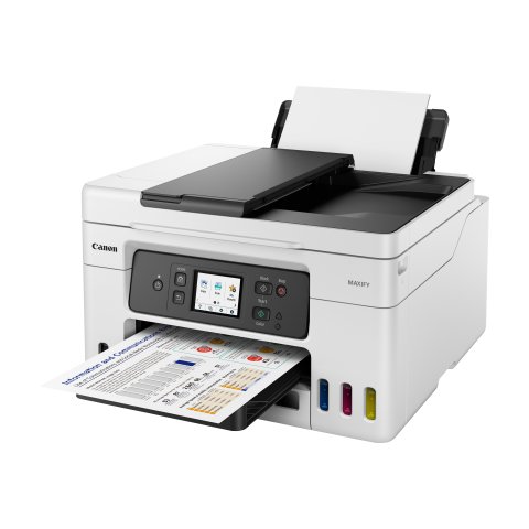 Multifuncion Inkjet Canon Maxify Gx4050 18ppm Wifi Duplex Adf 35 B.250 Color Blanco.