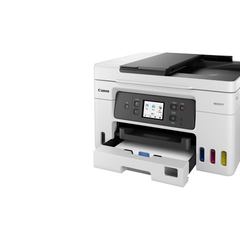 Multifuncion Inkjet Canon Maxify Gx4050 18ppm Wifi Duplex Adf 35 B.250 Color Blanco.