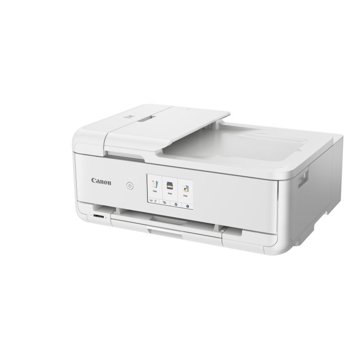 Multifuncion Inkjet Canon Pixma Ts9551ca 15ppm A3 Wifi Duplex Adf 20 B.100+100 Color Blanco.