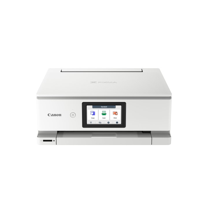 Multifuncion Inkjet Canon Pixma Ts8751 15ppm Wifi Duplex B.100+100 Cd dvd Color Blanco.