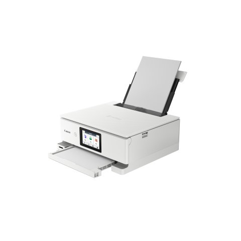 Multifuncion Inkjet Canon Pixma Ts8751 15ppm Wifi Duplex B.100+100 Cd dvd Color Blanco.