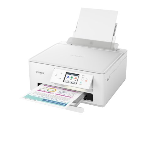 Multifuncion Inkjet Canon Pixma Ts7650i 15ppm Wifi Duplex B.100+100 Color Blanco.