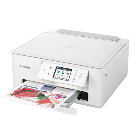 Multifuncion Inkjet Canon Pixma Ts7650i 15ppm Wifi Duplex B.100+100 Color Blanco.