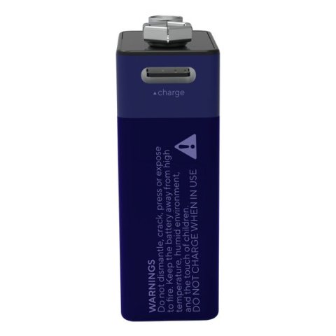 Pilas 9v Recargable Trust 25745 9v Blister 1 Unidad Usb-c (ecotasas Incluidas)