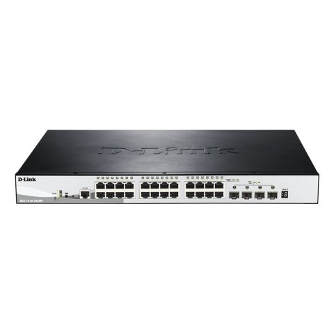 (km0) Switch Semigestionable D-link Stackable Dgs-1510-28xmp e 24p Giga Poe (370w)+ 4p 10g Sfp+ Cash30