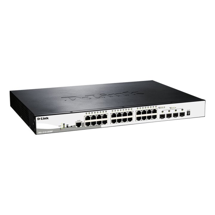 (km0) Switch Semigestionable D-link Stackable Dgs-1510-28xmp e 24p Giga Poe (370w)+ 4p 10g Sfp+ Cash30