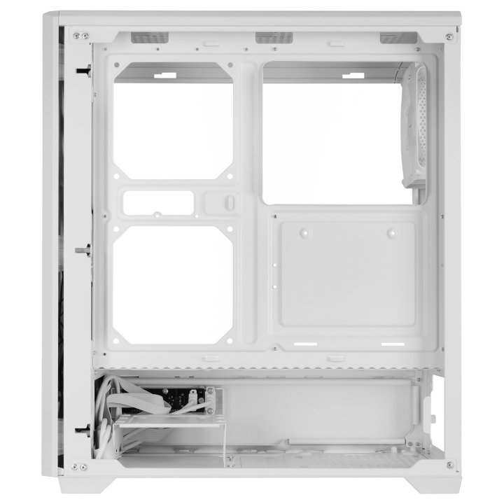 Caja Atx Semitorre Mars Gaming Mc-quantum Doble Cristal Templado Argb Gpu 335mm Blanco