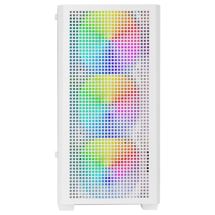 Caja Micro Atx Mars Gaming Mc-vectorw Gpu Max 282mm Cristal Templado Mesh Argb Usb-c Blanco