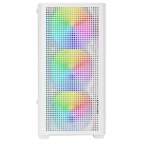 Caja Micro Atx Mars Gaming Mc-vectorw Gpu Max 282mm Cristal Templado Mesh Argb Usb-c Blanco