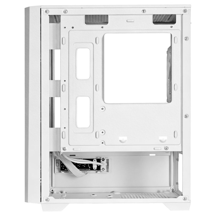 Caja Micro Atx Mars Gaming Mc-vectorw Gpu Max 282mm Cristal Templado Mesh Argb Usb-c Blanco