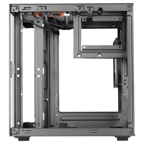 Caja Microatx Mars Gaming Mc-cube Gpu Max 260mm Cubo Panoramico Argb Usb-c Negra