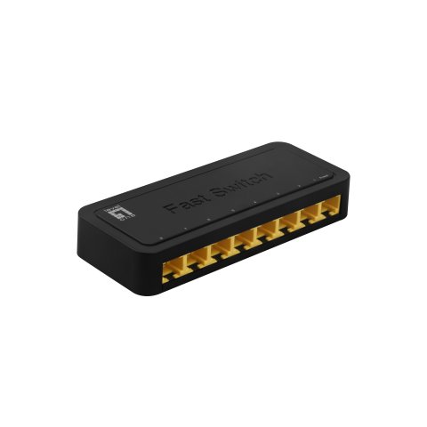 Switch Level One No Gestion 8 Puertos 10 100 Sobremesa