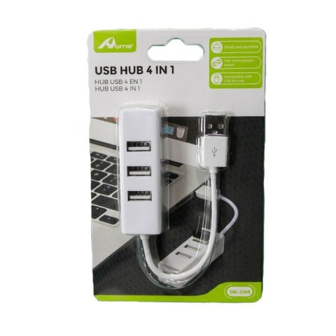 Hub Usb 2.0 Home Tech Dk-2146 4xusb 2.0 Color...