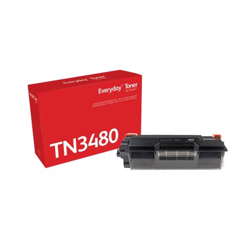 Toner Xerox Everyday Negro Brother Tn3480 