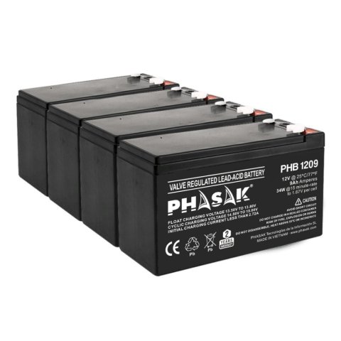 Bateria Phasak Phb1209 Para Sai 12v 9ah