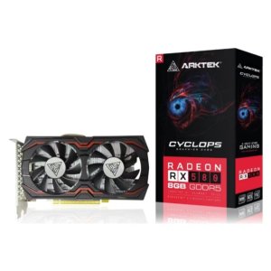 Vga Arktek Radeon Rx 580 8gb Gddr5 3xdp 1xhdmi 1xdvi Sp...