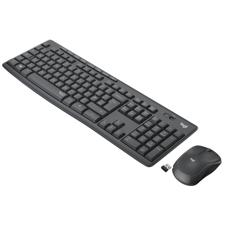 (km0) Teclado Y Mouse Logitech Wireless Mk295 Silent Color Grafito P n 920-009798 Cash30