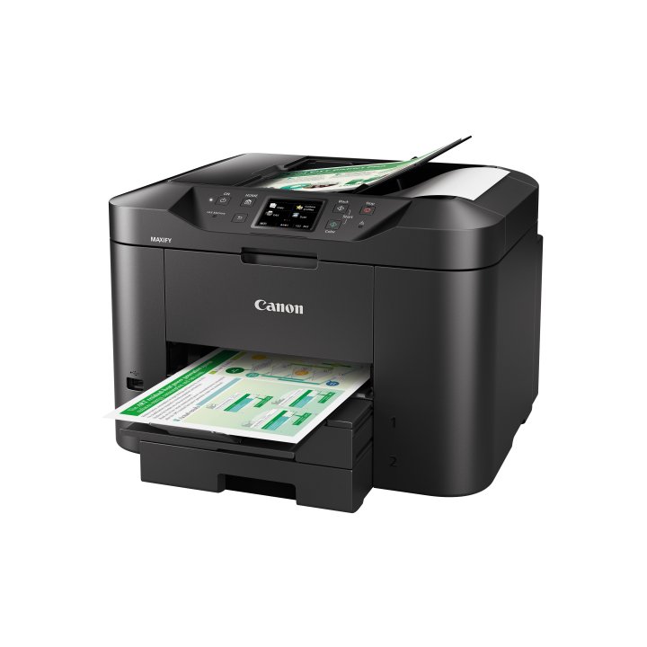 Multifuncion Inkjet Canon Maxify Mb2750 24ppm Wifi Duplex Adf 50 B.500 Color Negro