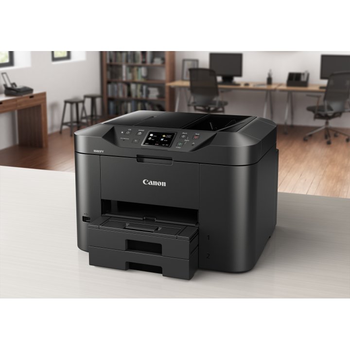 Multifuncion Inkjet Canon Maxify Mb2750 24ppm Wifi Duplex Adf 50 B.500 Color Negro
