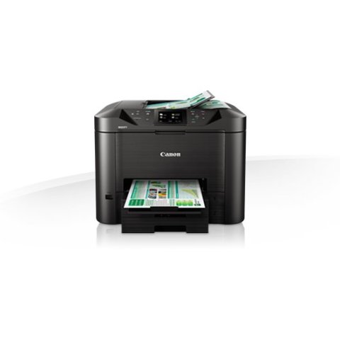 Multifuncion Inkjet Canon Maxify Mb5450 24ppm Wifi Ethernet Duplex Adf 50 B.500 Fax Negro