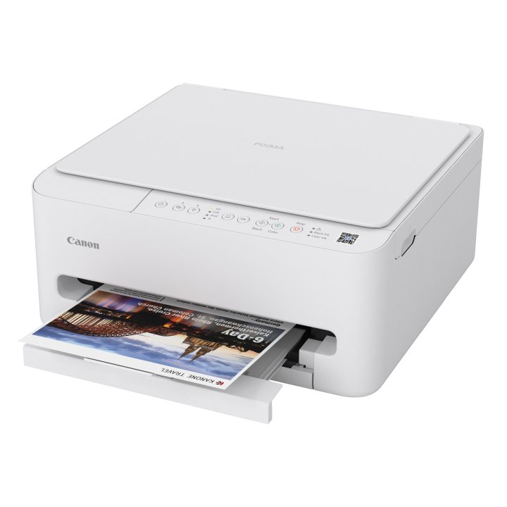 Multifuncion Inkjet Canon Pixma Ts4150i 14ppm Wifi Duplex B.100 Color Blanco