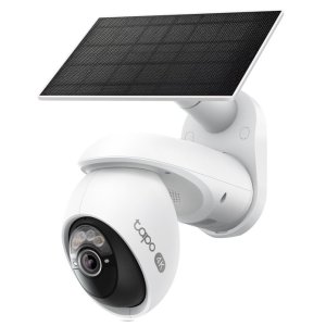 Camara Exterior Ip Wifi Tp-link Tapo C660 4k 8mp Panel Solar Ip65 V. Nocturna Color 360 Ia