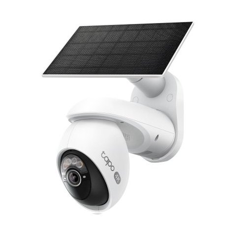 Camara Exterior Ip Tp-link Tc92 4k 8mp Solar Ip65 Wifi V. Nocturna Color 360 Ia