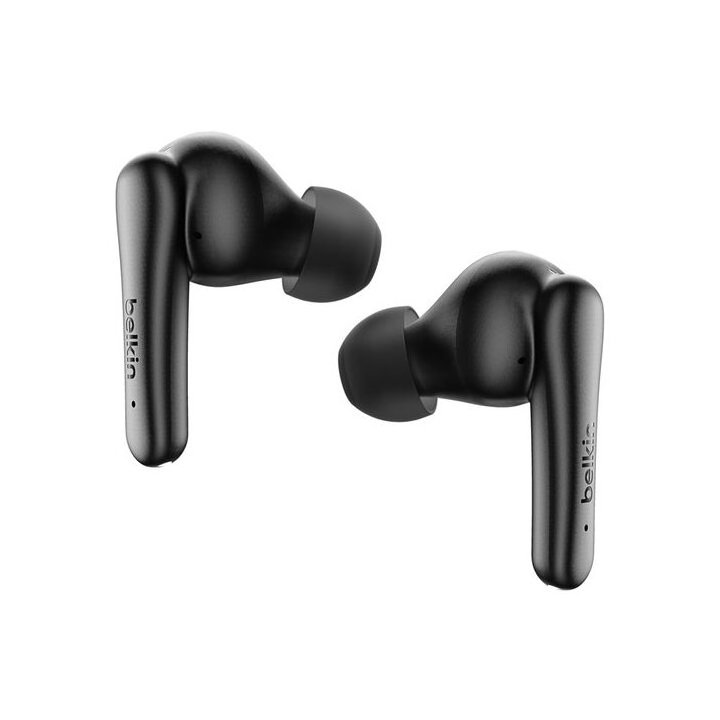 Auricular Intrauditivo Bluetooth Belkin Soundform Rhythm Anc Negro 28h Ipx5 Multipunto 4mic Usb-c