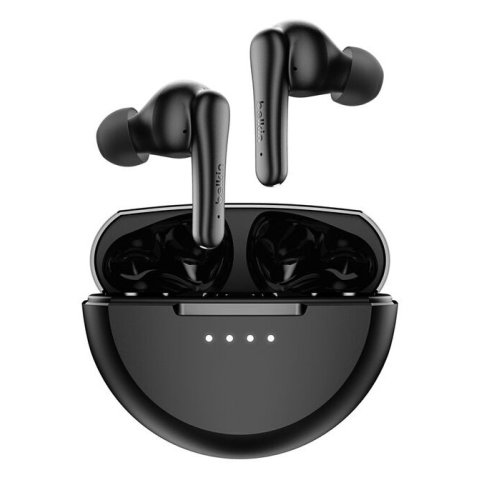 Auricular Intrauditivo Bluetooth Belkin Soundform Rhythm Anc Negro 28h Ipx5 Multipunto 4mic Usb-c