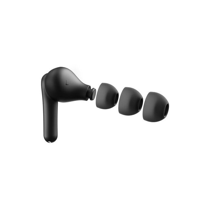Auricular Intrauditivo Bluetooth Belkin Soundform Rhythm Anc Negro 28h Ipx5 Multipunto 4mic Usb-c
